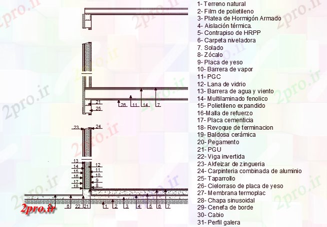 دانلود نقشه جزئیات ساخت و ساز فریم های فولادی بخش جزئیات طرحی جزئیات (کد73139)
