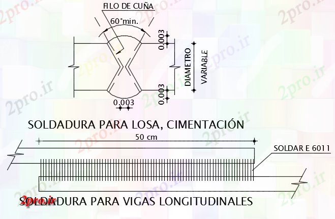 دانلود نقشه جزئیات پایه جوش از پایه و اساس جزئیات (کد73321)