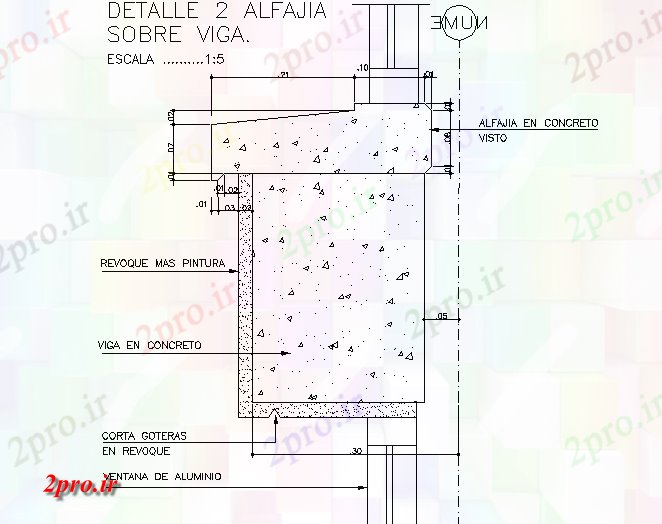 دانلود نقشه جزئیات ساخت و ساز گوه زین جزئیات (کد73533)