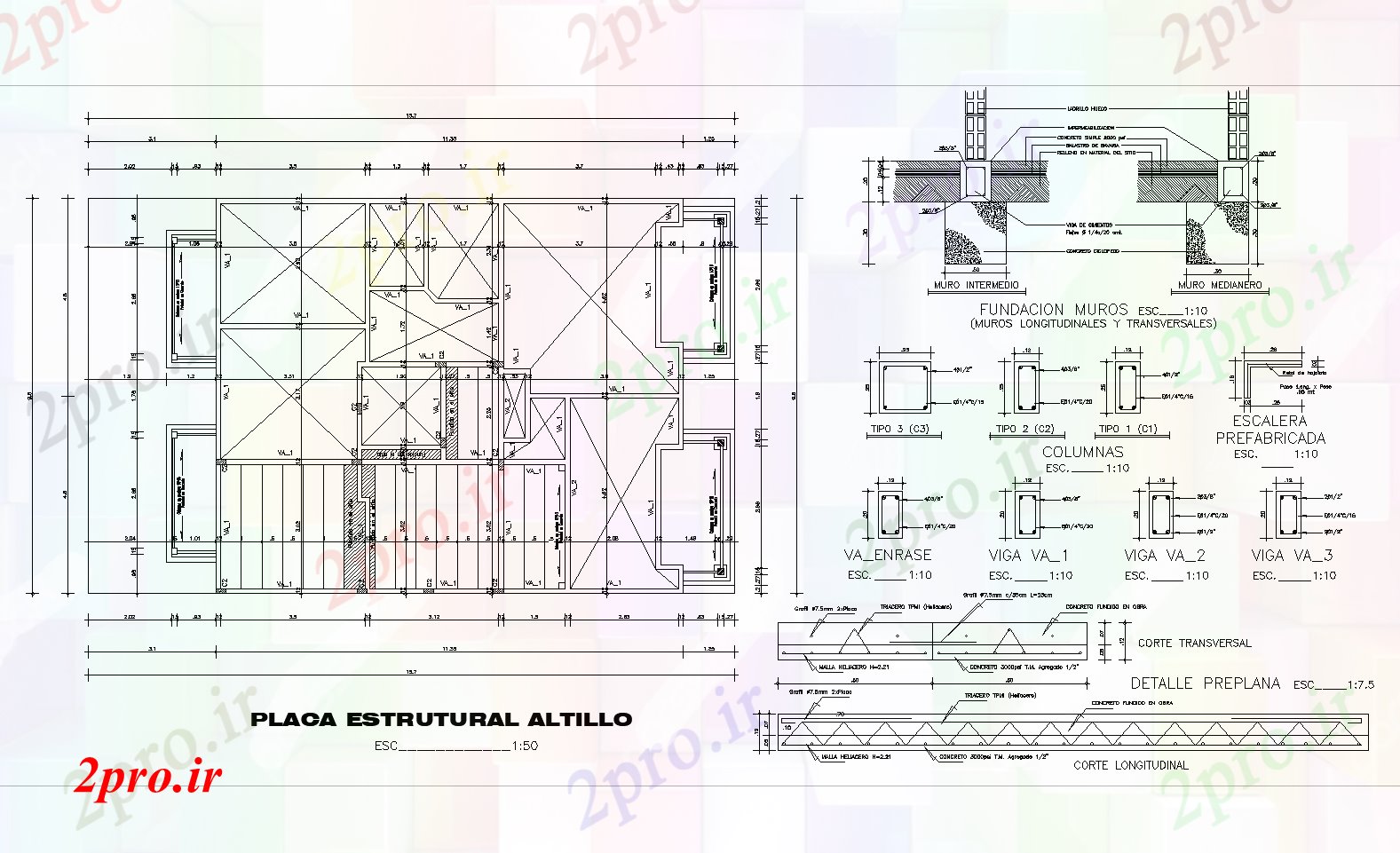 دانلود نقشه ساختمان مرتفعجزئیات از چند خانواده طرحی انبار جزئیات 9 در 15 متر (کد73907)