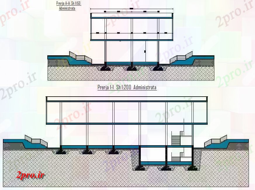 دانلود نقشه کارخانه صنعتی  ، کارگاه بخش صنعتی  طرحی ساختمان جزئیات (کد73967)