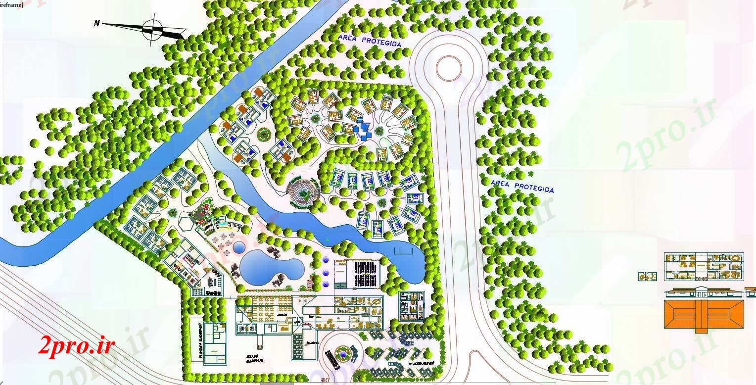 دانلود نقشه برنامه ریزی شهری برنامه ریزی شهر (کد73997)