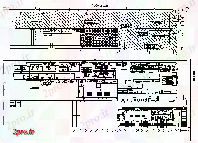 دانلود نقشه کارخانه صنعتی  ، کارگاه ساخت فولاد طرحی کارخانه جزئیات (کد74095)