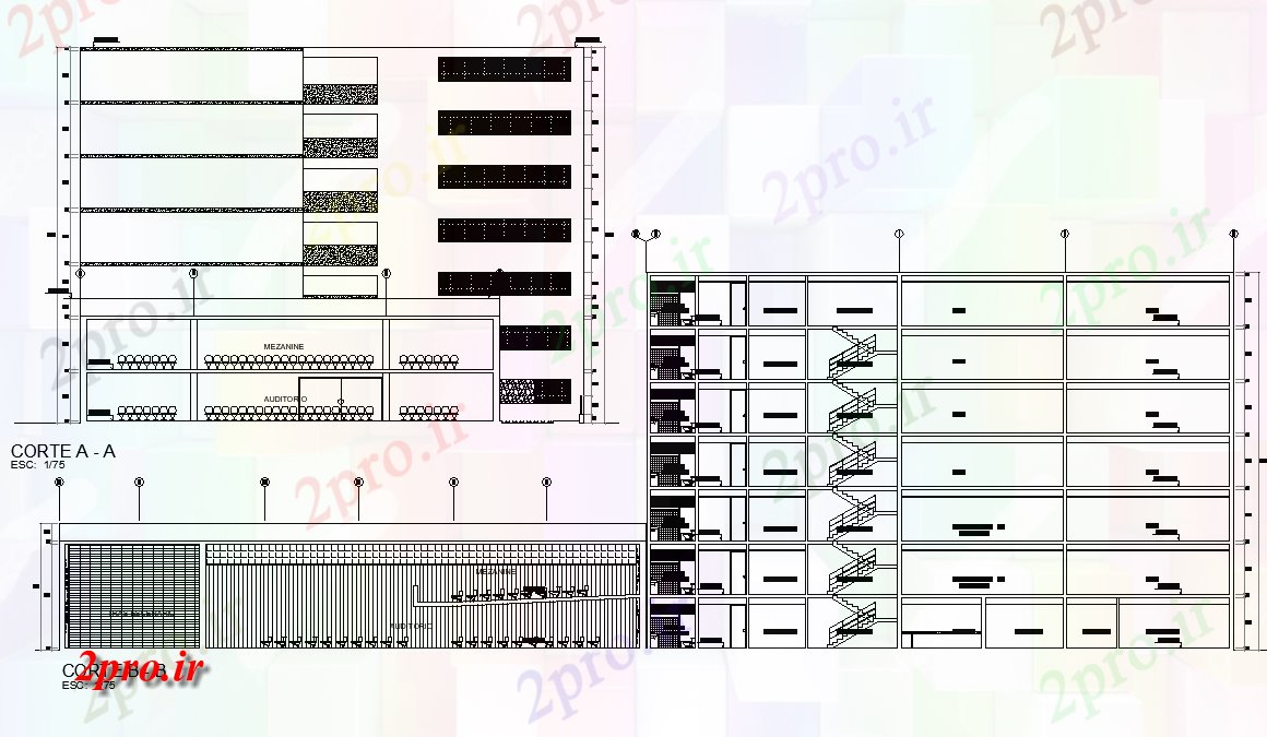 دانلود نقشه جزئیات ساخت و ساز موسسه بخش بتن برتر طرحی جزئیات (کد74282)