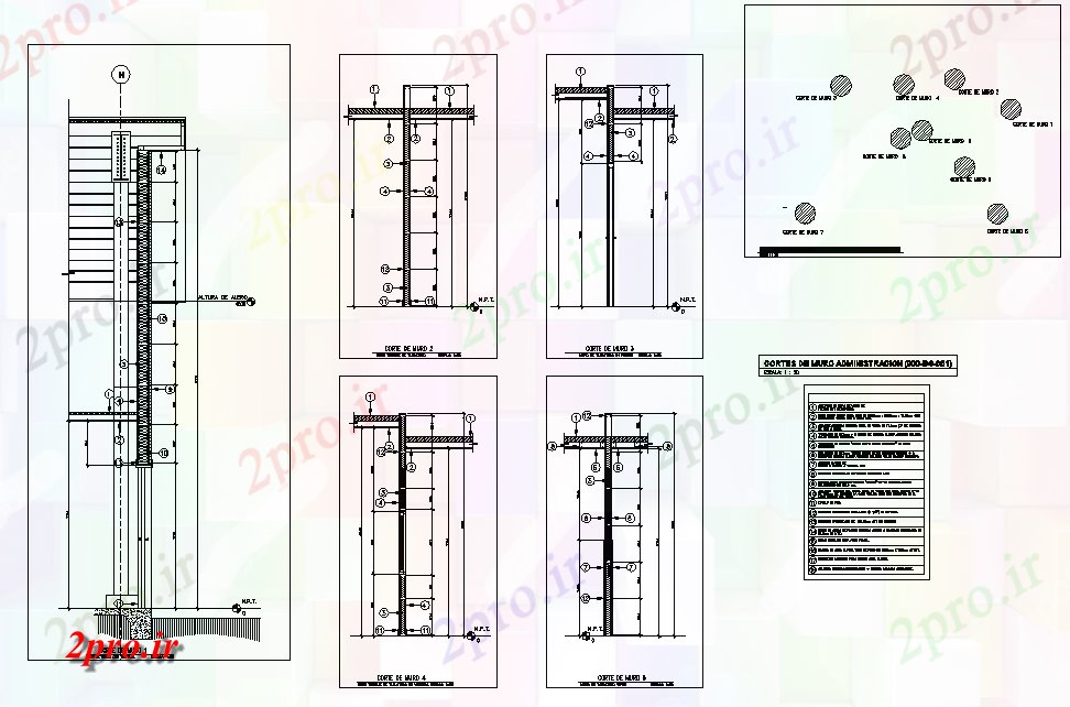 دانلود نقشه جزئیات ساخت و ساز جزئیات فولاد (کد74324)