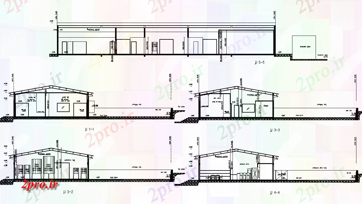 دانلود نقشه کارخانه صنعتی  ، کارگاه آب گیاه و مرکز بازدید کنندگان جزئیات aradisrael  (کد74551)