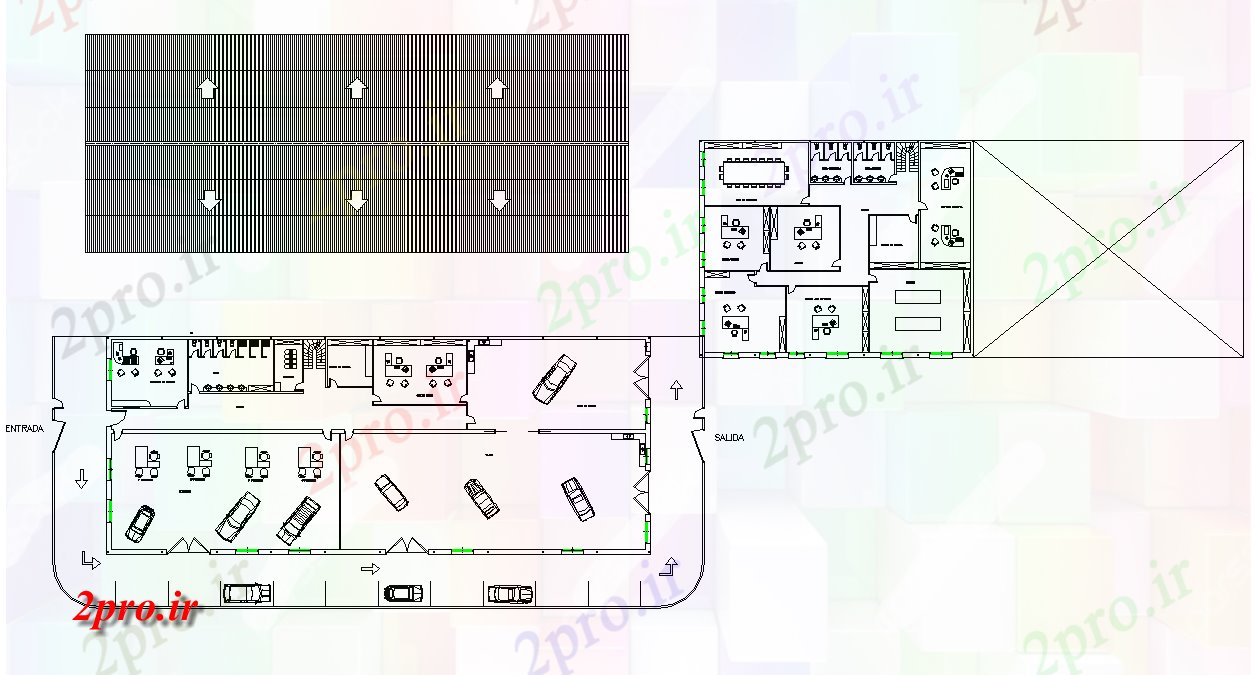 دانلود نقشه کارخانه صنعتی  ، کارگاه پروژه طرحی های صنعتی  جزئیات (کد74735)