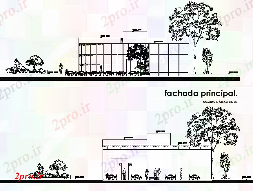 دانلود نقشه کارخانه صنعتی  ، کارگاه تولید نمای صنعت از بسته های شیشه ای جزئیات (کد74740)