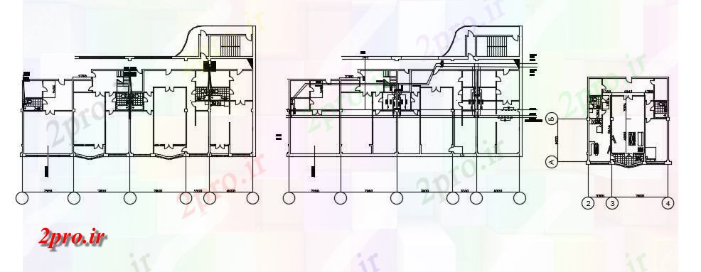 دانلود نقشه مسکونی  ، ویلایی ، آپارتمان  یک اتاق خواب تخت طراحی (کد74837)