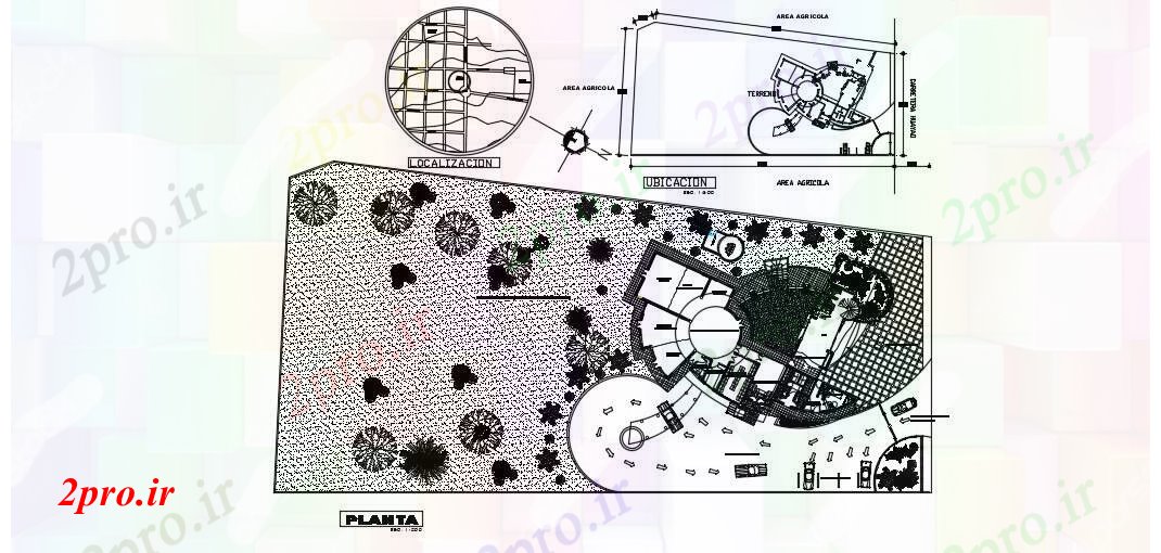 دانلود نقشه کارخانه صنعتی  ، کارگاه طرحی کارخانه (کد74840)