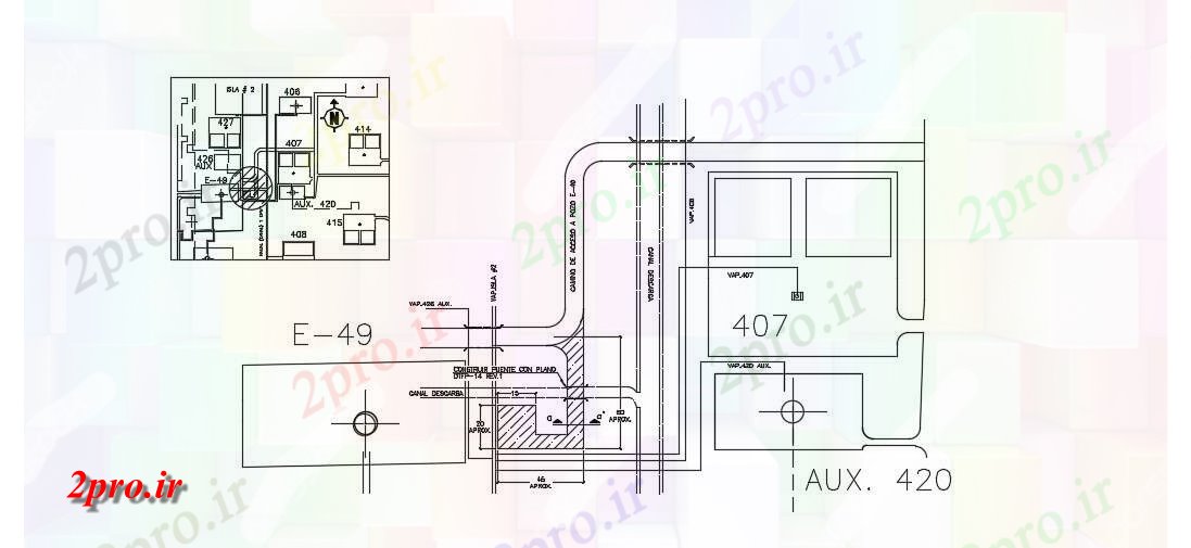 دانلود نقشه کارخانه صنعتی  ، کارگاه حرارتی  کارخانه  (کد74867)