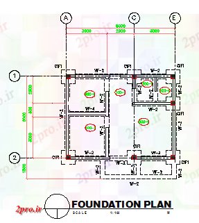 دانلود نقشه بیمارستان -  درمانگاه -  کلینیک بنیاد طراحی بیمارستان کوچک (کد74948)