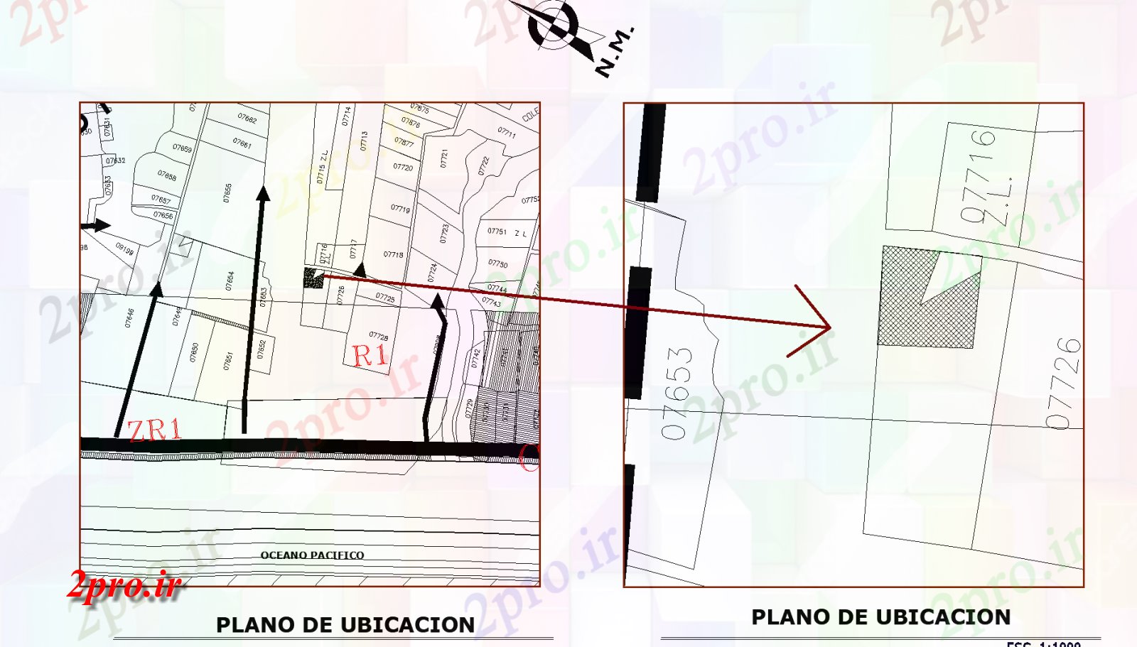 دانلود نقشه بیمارستان -  درمانگاه -  کلینیک طرحی جامع یک جزئیات بیمارستان عمومی (کد75152)