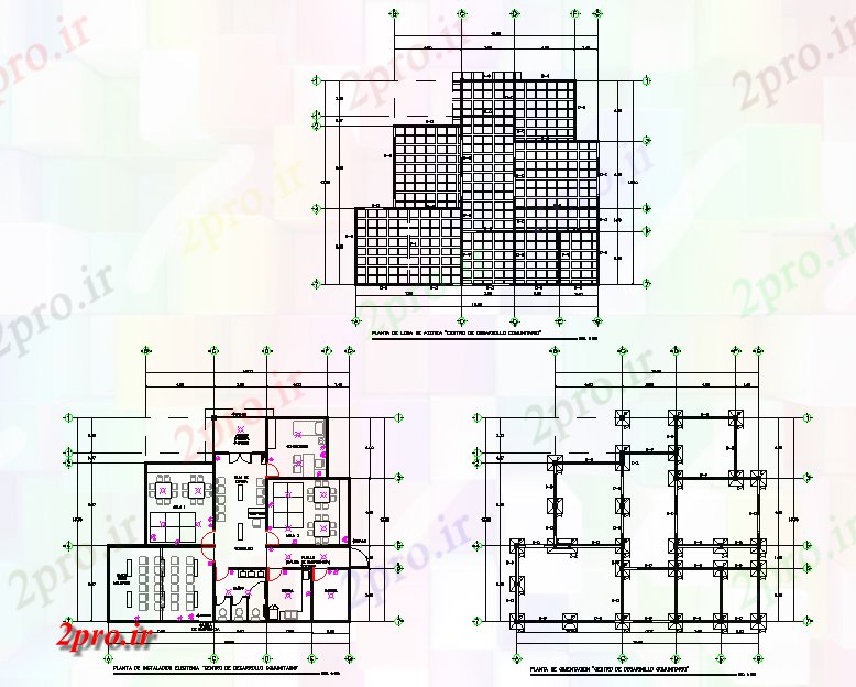 دانلود نقشه جزئیات ساخت و ساز طرحی بنیاد به سقف طرحی جزئیات (کد75191)