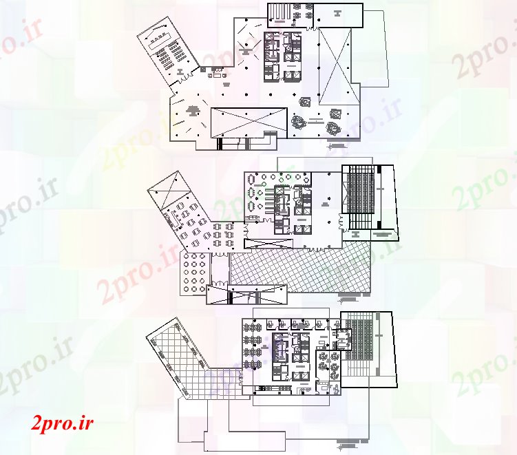 دانلود نقشه مسکونی ، ویلایی ، آپارتمان جزئیات طرح 44 در 72 متر (کد75417)