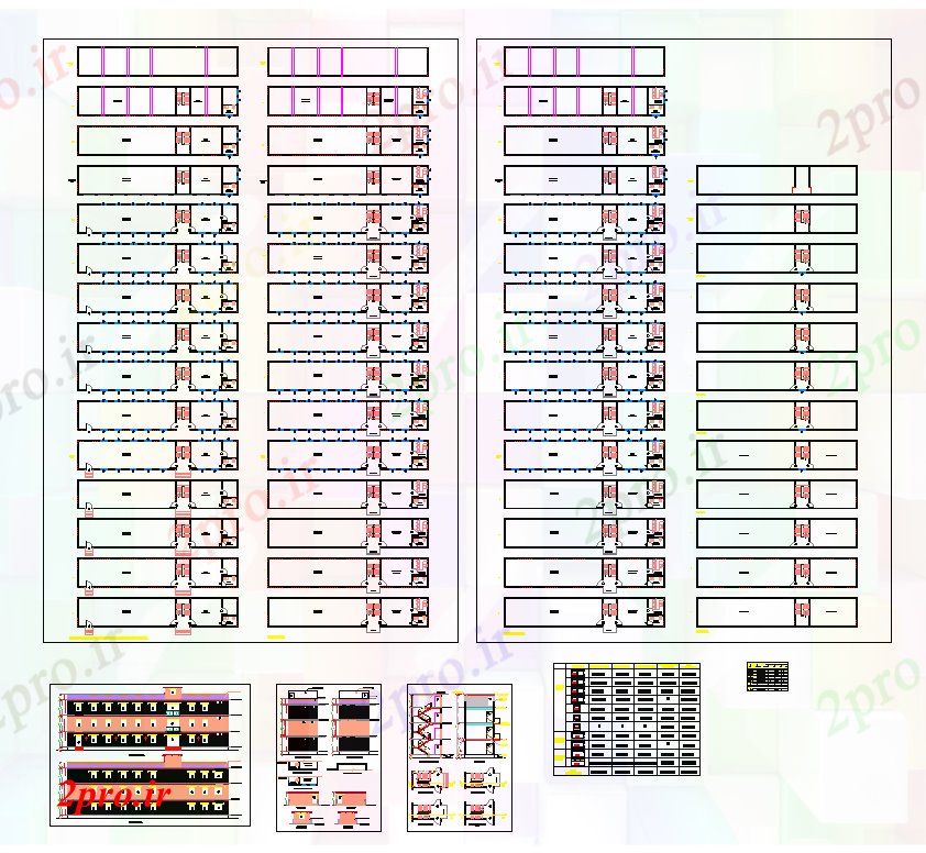 دانلود نقشه کارخانه صنعتی  ، کارگاه ساختمان صنعتی  دفتر (کد75530)