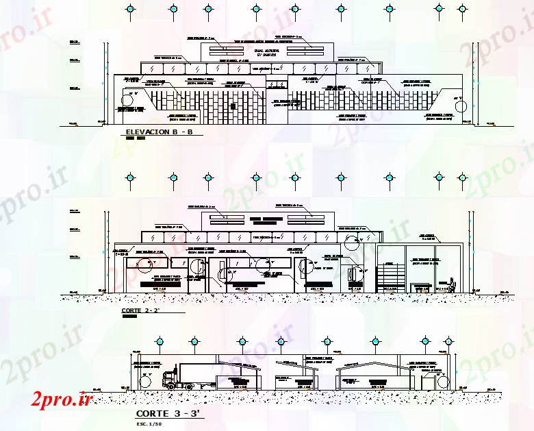 دانلود نقشه مسکونی ، ویلایی ، آپارتمان جزئیات در طرحی خانه 28 در 42 متر (کد75607)