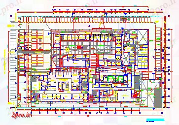 دانلود نقشه بیمارستان -  درمانگاه -  کلینیک طرحی پیشنهادی طراحی بیمارستان (کد76118)