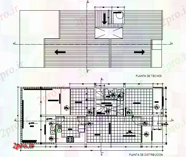 دانلود نقشه مسکونی ، ویلایی ، آپارتمان پروژه شهری و مسکن طرح 6 در 15 متر (کد76290)