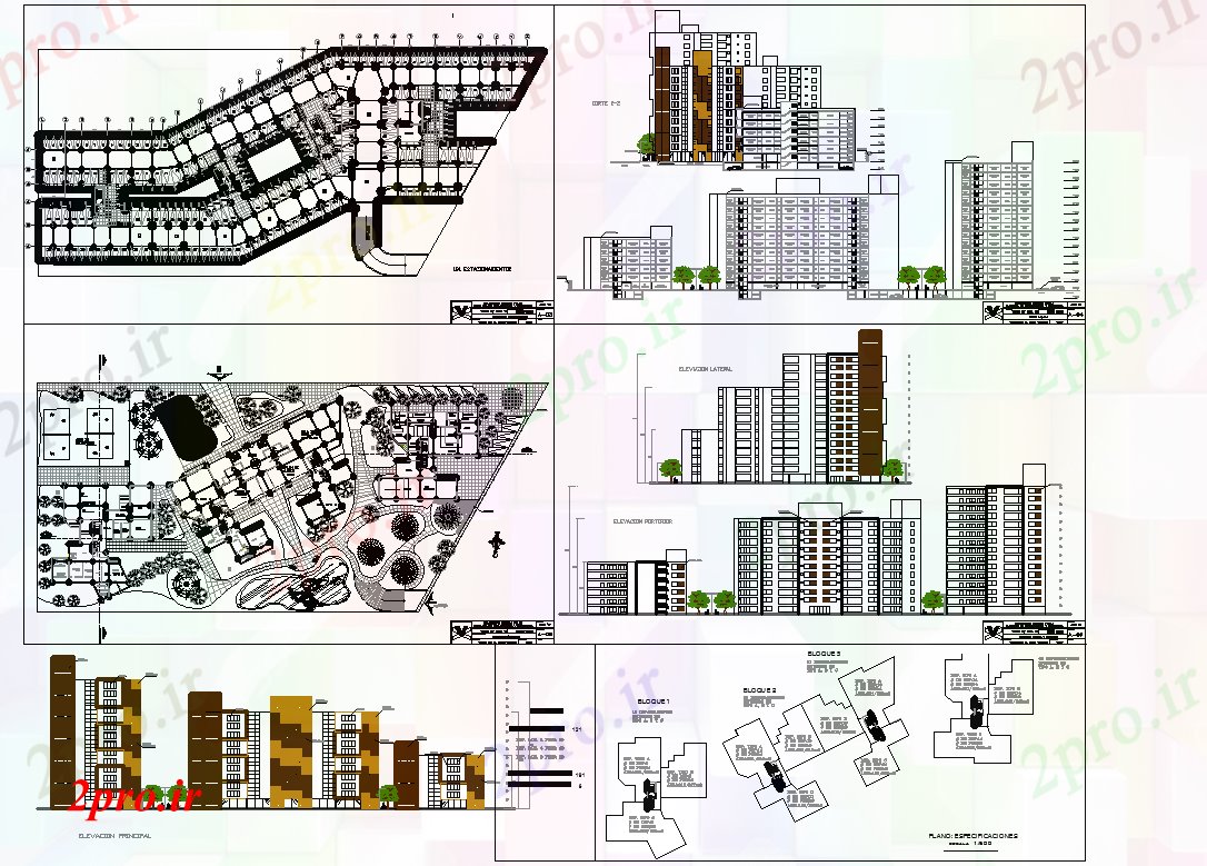 دانلود نقشه مسکونی  ، ویلایی ، آپارتمان  معماری آپارتمان   پروژه جزئیات (کد76369)