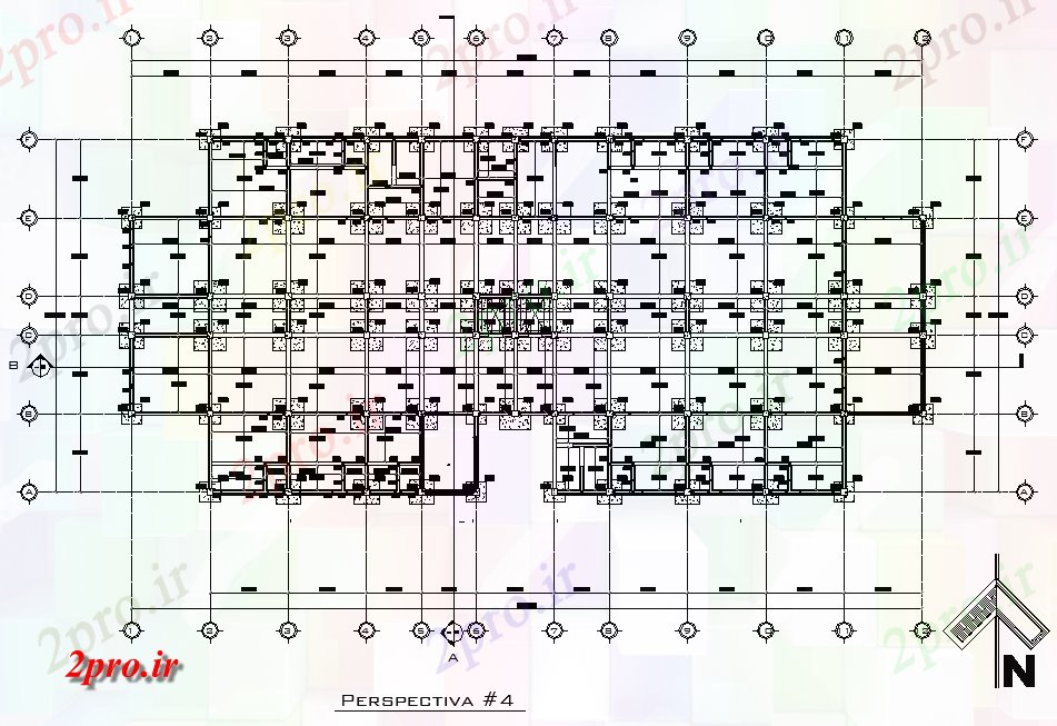 دانلود نقشه جزئیات ساخت و ساز بنیاد    ساختاری (کد76493)