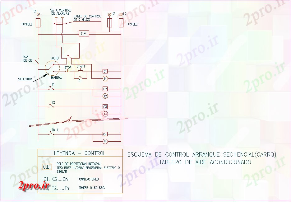 دانلود نقشه طراحی داخلی برد کنترل توالی با نمای الکتریکی از هیئت مدیره وضعیت هوا یا بانک  آژانس (کد77017)