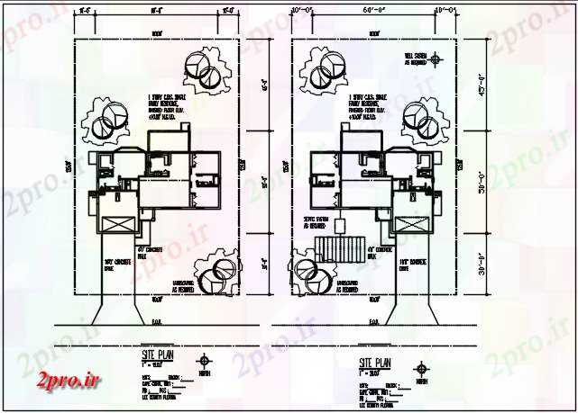 دانلود نقشه مسکونی ، ویلایی ، آپارتمان سایت طرحی جزئیات 12 در 17 متر (کد77192)