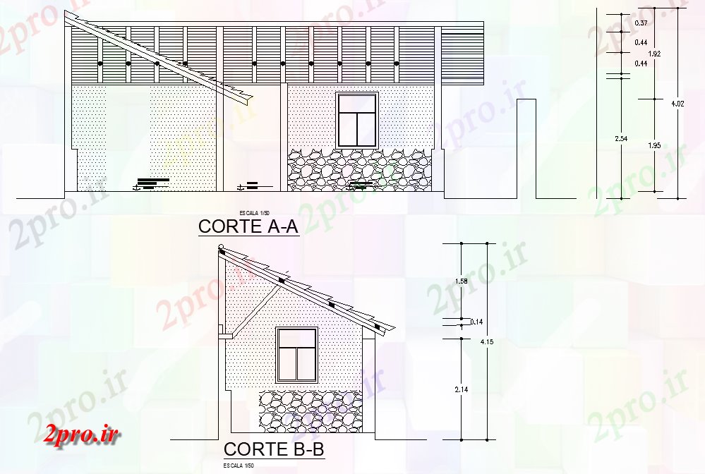 دانلود نقشه مسکونی  ، ویلایی ، آپارتمان  معماری بخش طرحی خانواده  طرحی مسکن (کد77223)