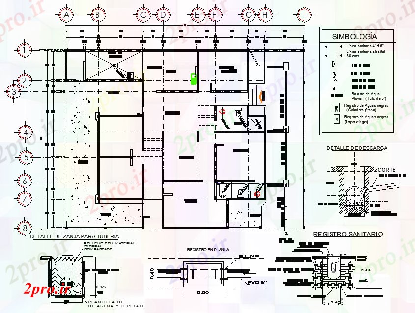 دانلود نقشه مسکونی ، ویلایی ، آپارتمان سنگر جزئیات برای طبریه طرحی 11 در 14 متر (کد77417)