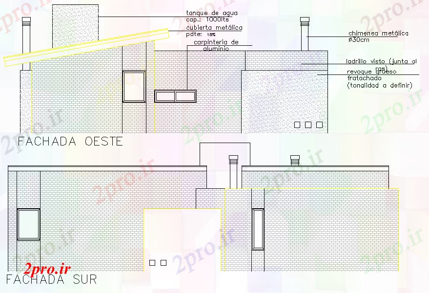 دانلود نقشه مسکونی ، ویلایی ، آپارتمان جزئیات نما طرحی خانه جزئیات 11 در 13 متر (کد77532)