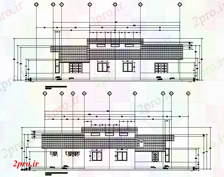 دانلود نقشه مسکونی  ، ویلایی ، آپارتمان  نما از کلبه  طراحی (کد77579)