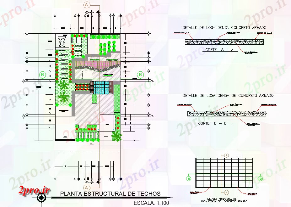 دانلود نقشه مسکونی ، ویلایی ، آپارتمان خانه سازه طرح 20 در 31 متر (کد77890)