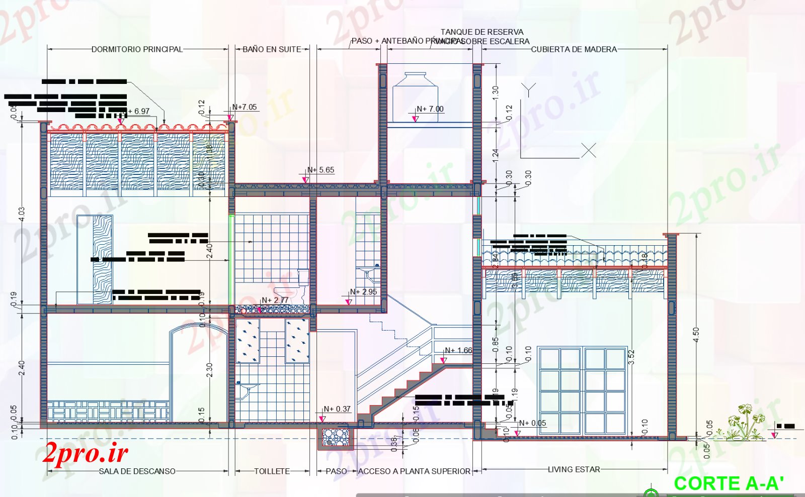 دانلود نقشه معماری معروف بخش ساخت و ساز برنامه ریزی دقیق  (کد78364)