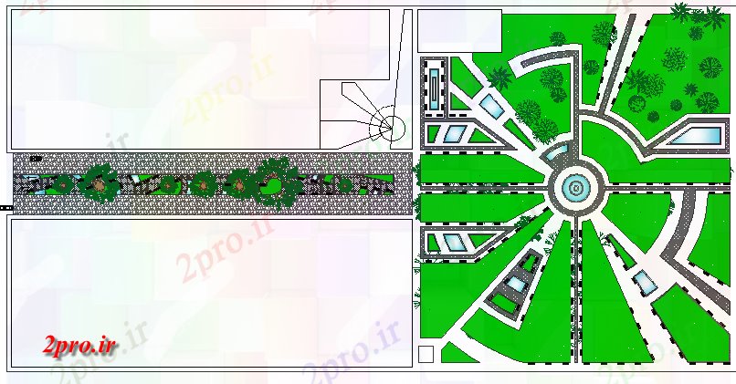 دانلود نقشه هایپر مارکت  - مرکز خرید - فروشگاه محوطه سازی  جزئیات نوار خرید  بازار  (کد78963)