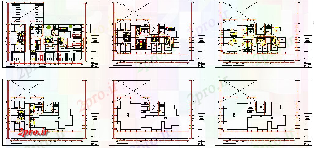 دانلود نقشه ساختمان دولتی ، سازمانی جزئیات طرحی طبقه طرحی از دولت شهرداری ساخت 14 در 32 متر (کد79301)