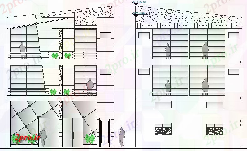 دانلود نقشه هایپر مارکت  - مرکز خرید - فروشگاه  به طرف مرکز خرید با اتوبوس ترمینال (کد79857)