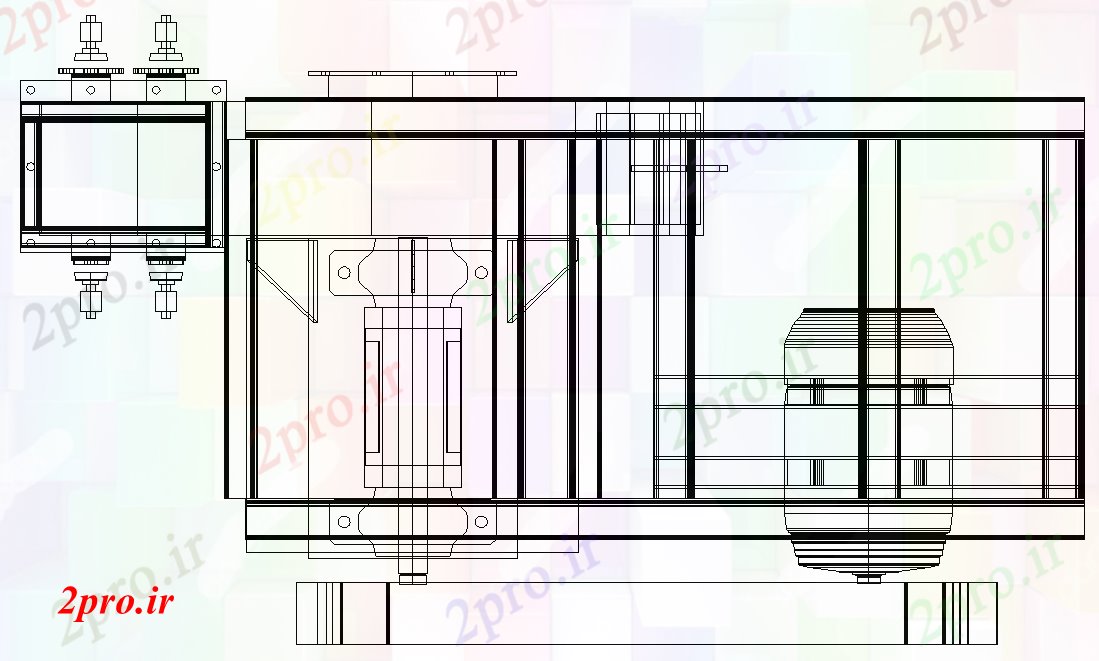 دانلود نقشه جزئیات ساخت و ساز Airfan طرحی جزئیات  (کد79961)