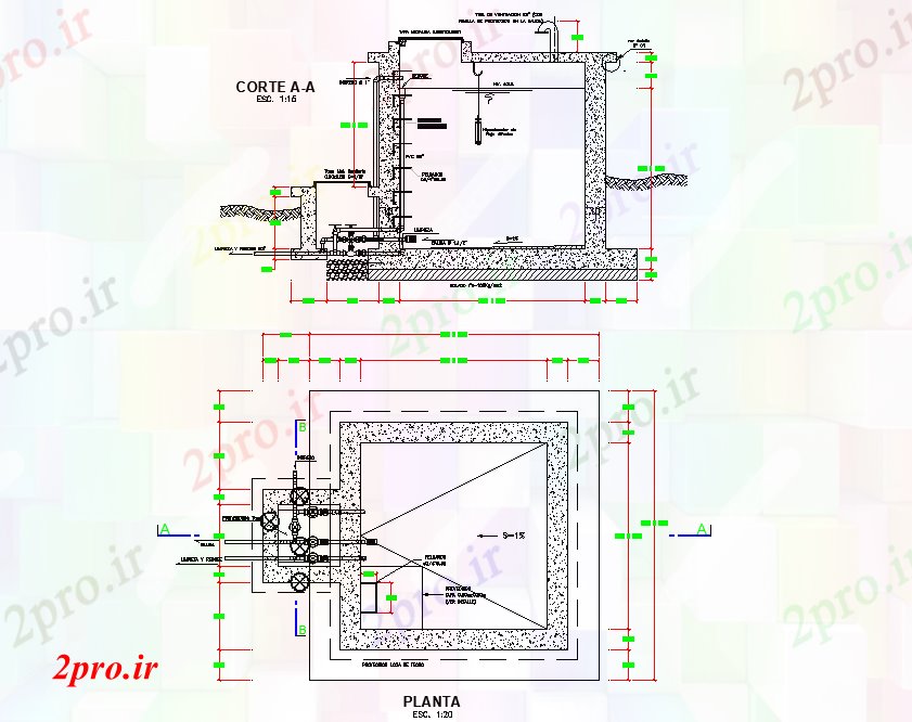 دانلود نقشه جزئیات ساخت و ساز طرحی دریچه غرفه و بخش (کد80035)