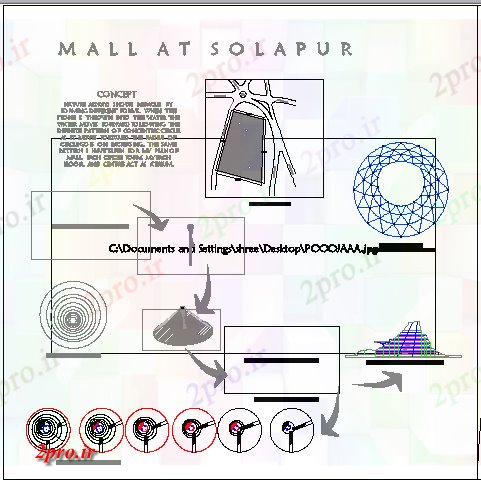 دانلود نقشه هایپر مارکت  - مرکز خرید - فروشگاه مرکز خرید در سولاپور خودکار  جزئیات (کد80135)