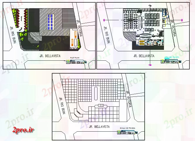 دانلود نقشه هایپر مارکت  - مرکز خرید - فروشگاه محوطه سازی، طبقه اول و طراحی کلی جزئیات مرکز خرید (کد80161)