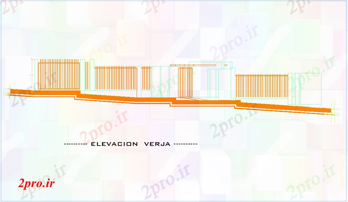 دانلود نقشه جزئیات ساختار ورود طراح دیدگاه ساختار درب فلزی برای خانه (کد80373)