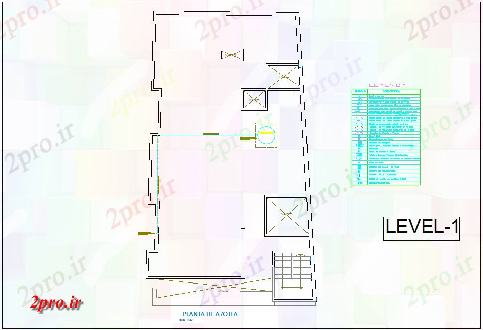 دانلود نقشه طراحی داخلی طرحی سقف بالا با منظره الکتریکی خانه با افسانه ای آن برای سطح اول (کد80454)