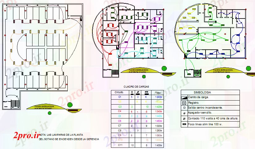 دانلود نقشه معماری جزئیات نصب و راه اندازی برق از طرحی های طبقه بانک  (کد80572)