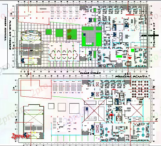 دانلود نقشه ساختمان دولتی ، سازمانی طرحی سایت با جزئیات طراحی از دولت منطقه دفتر 33 در 41 متر (کد80729)