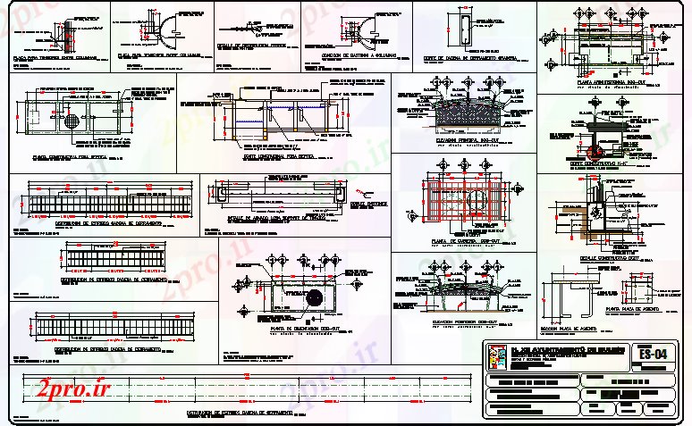 دانلود نقشه جزئیات ساخت و ساز جزئیات سازنده و خودکار  دولت مدیریت ساخت (کد80735)