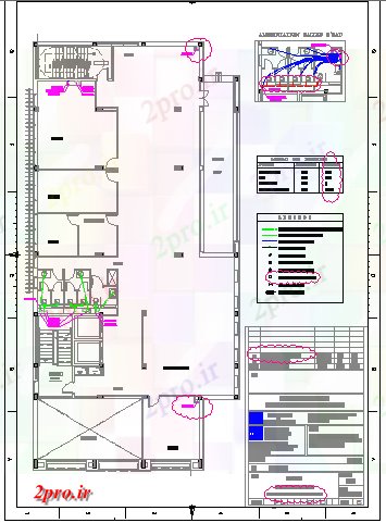 دانلود نقشه ساختمان اداری - تجاری - صنعتی نصب و راه اندازی لوله کشی با طرحی کلی طبقه دهم ساختمان اداری 17 در 37 متر (کد80915)