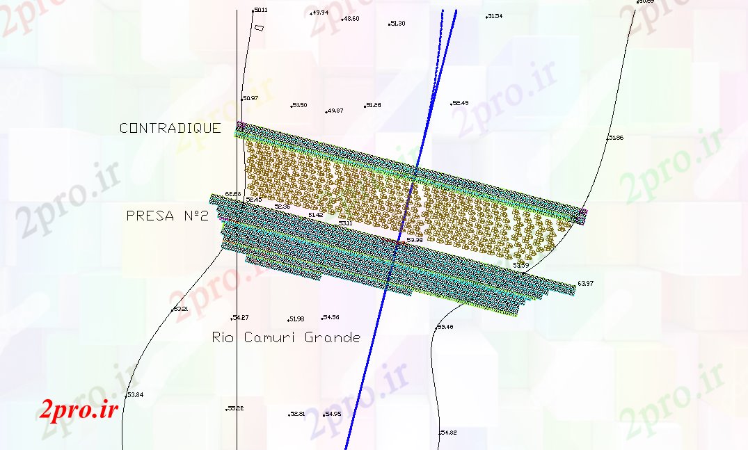 دانلود نقشه جزئیات ساخت و ساز سد سرانه   (کد80947)