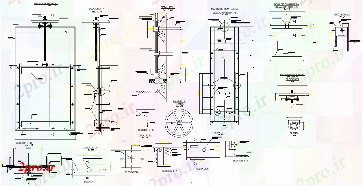 دانلود نقشه ماشین الات کارخانه طرحی هسته ماشین آلات و بخش  (کد81013)