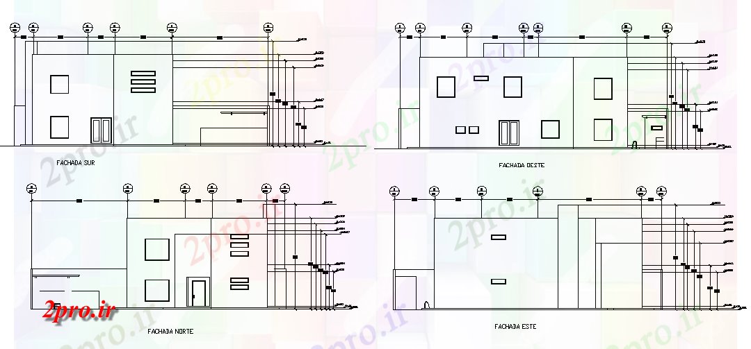 دانلود نقشه مسکونی ، ویلایی ، آپارتمان خانه نما 13 در 20 متر (کد81385)