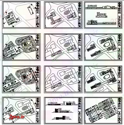 دانلود نقشه ساختمان دولتی ، سازمانی پروژه معماری خانه پارلمان در قبرس جزئیات 83 در 168 متر (کد81737)